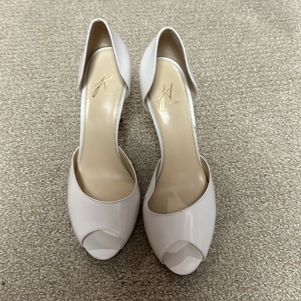 J Vincent Peep Toe Heels